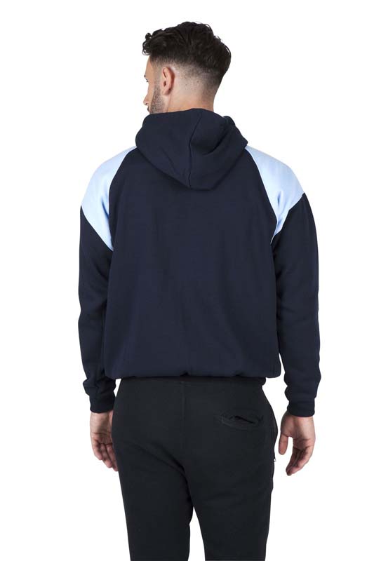 Contrast Zip Fleecy Hoodie image2